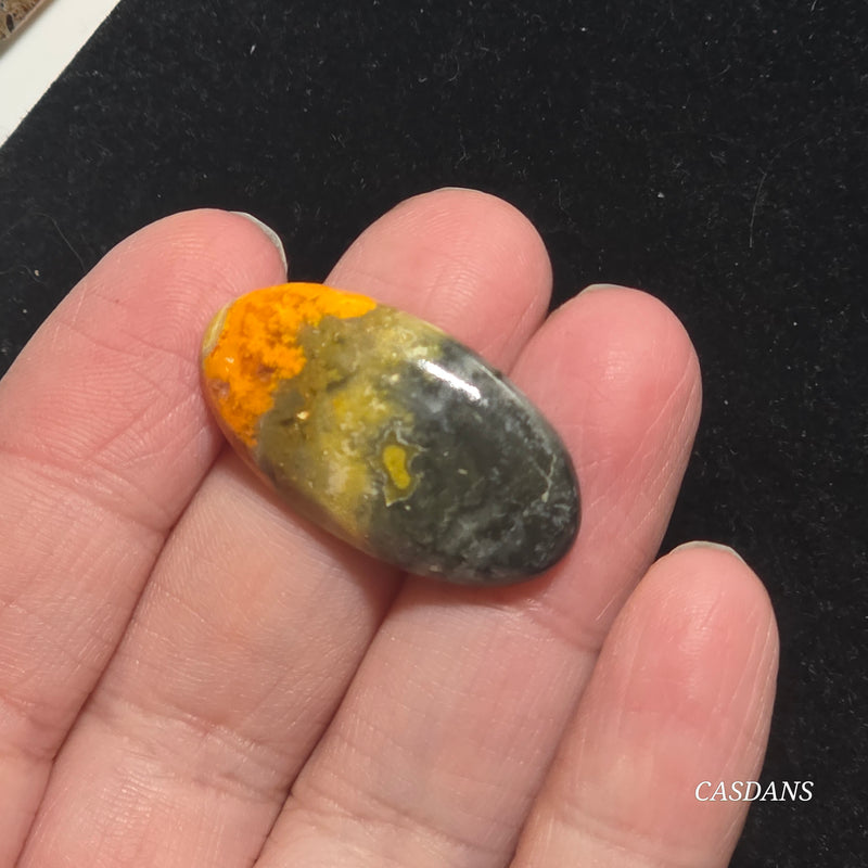 Bumblebee Jasper Cabochon