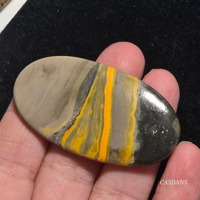 Bumblebee Jasper Cabochon