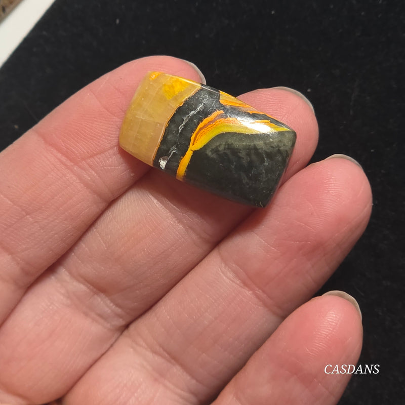 Bumblebee Jasper Cabochon