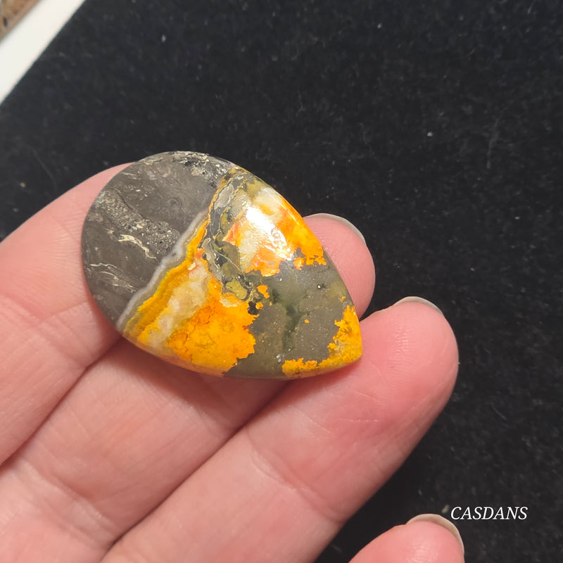 Bumblebee Jasper Cabochon
