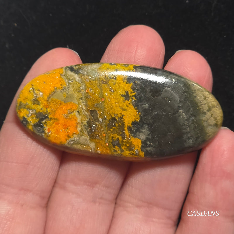 Bumblebee Jasper Cabochon