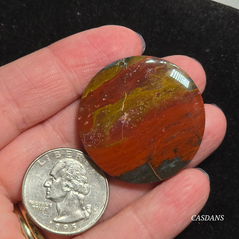 Red Jasper Cabochon