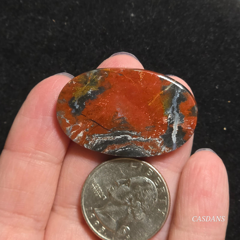 Red Jasper Cabochon