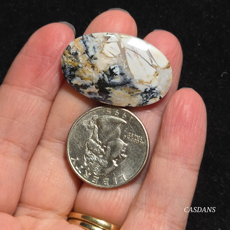 Dendritic Agate Cabochon