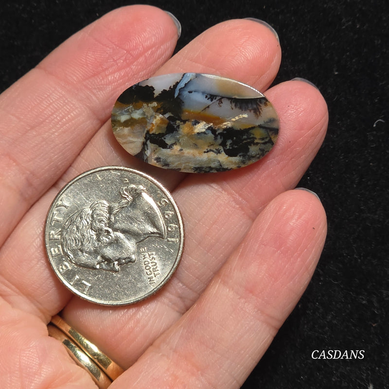 Dendritic Agate Cabochon