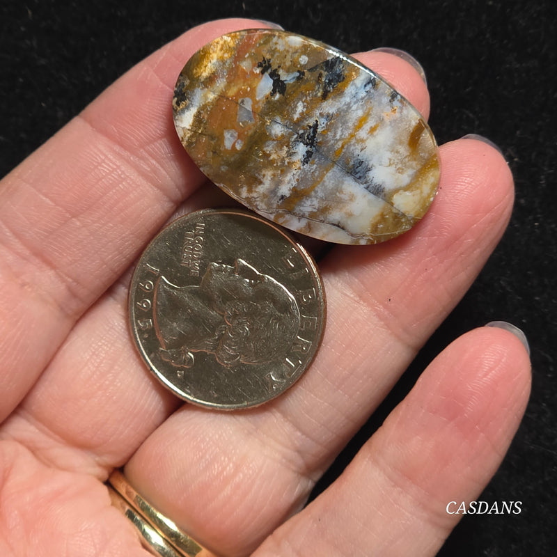 Dendritic Agate Cabochon