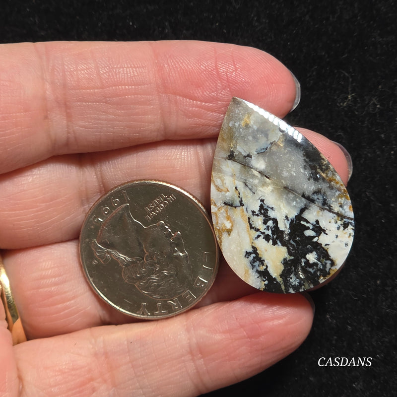 Dendritic Agate Cabochon