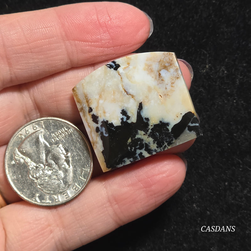 Dendritic Agate Cabochon