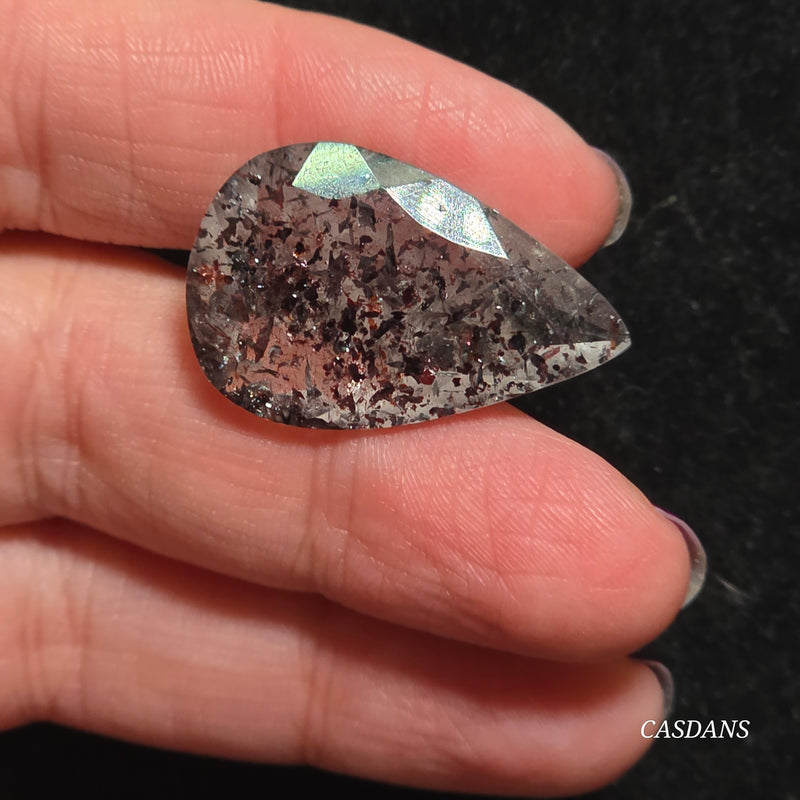 Quartz w/ Inclusions Facet (Trade Name Super 7)