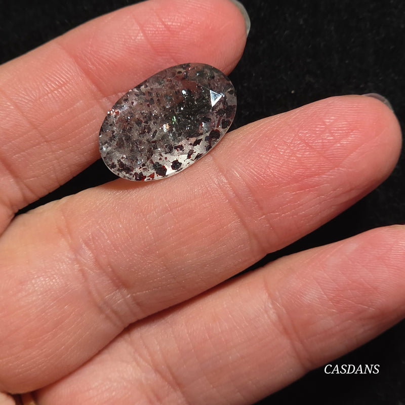 Quartz w/ Inclusions Facet (Trade Name Super 7)