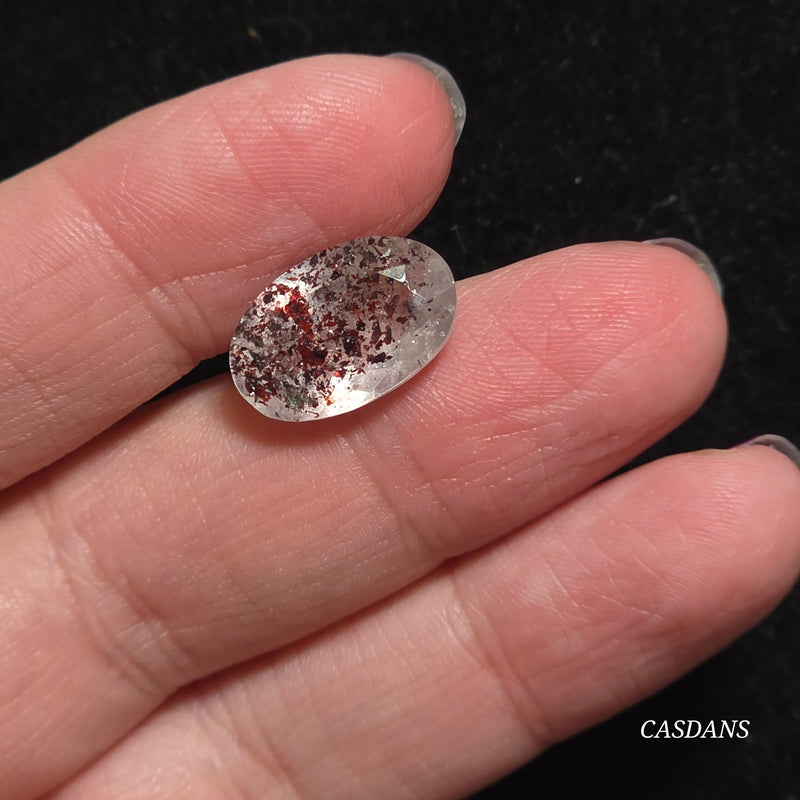 Quartz w/ Inclusions Facet (Trade Name Super 7)
