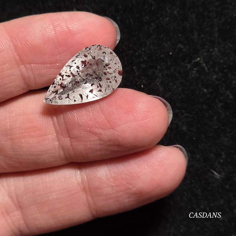 Quartz w/ Inclusions Facet (Trade Name Super 7)