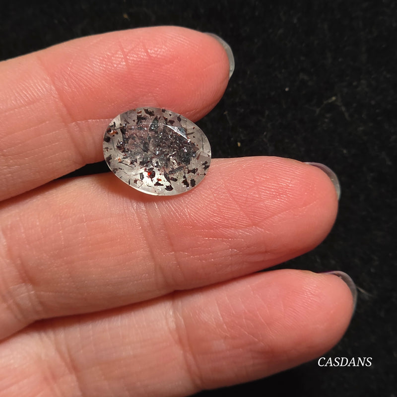 Quartz w/ Inclusions Facet (Trade Name Super 7)