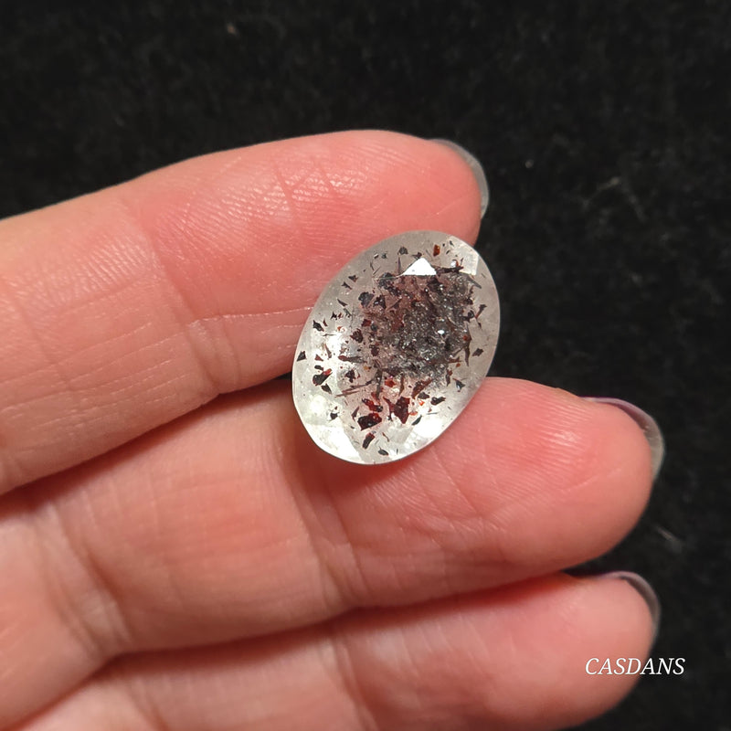Quartz w/ Inclusions Facet (Trade Name Super 7)
