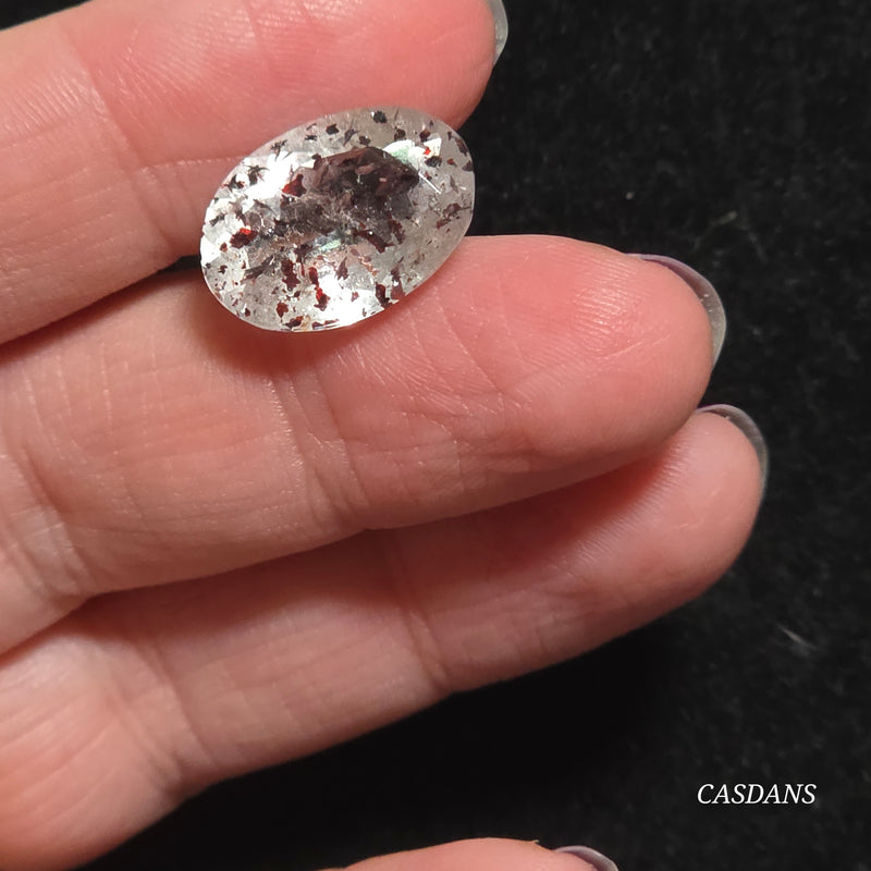 Quartz w/ Inclusions Facet (Trade Name Super 7)