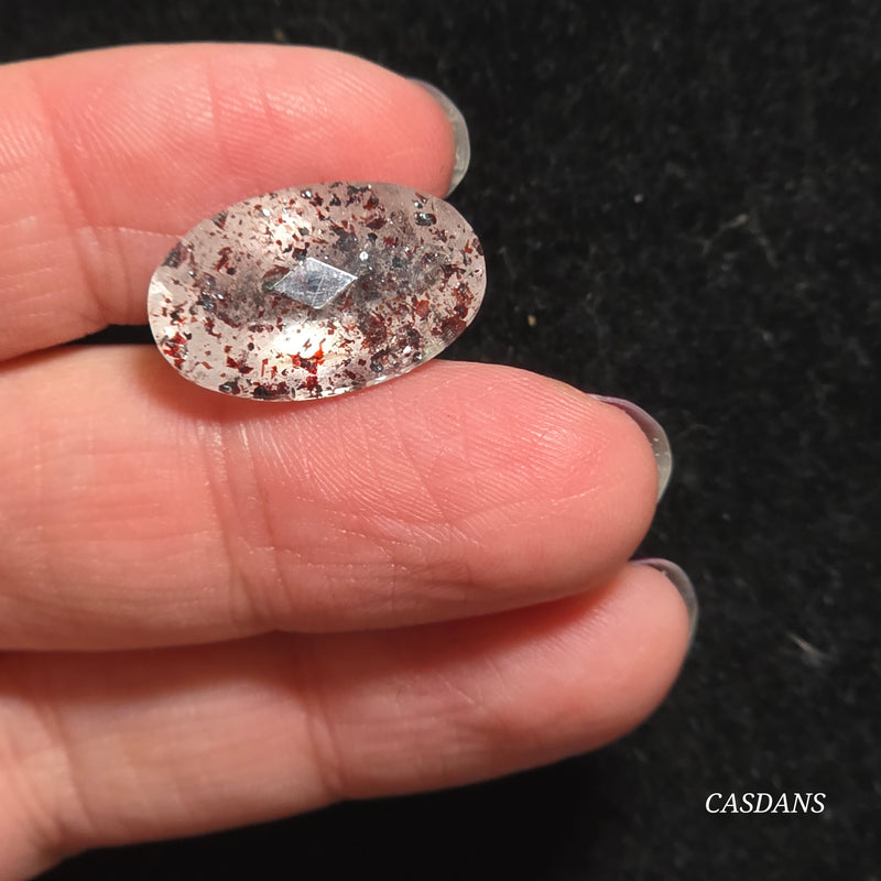 Quartz w/ Inclusions Facet (Trade Name Super 7)