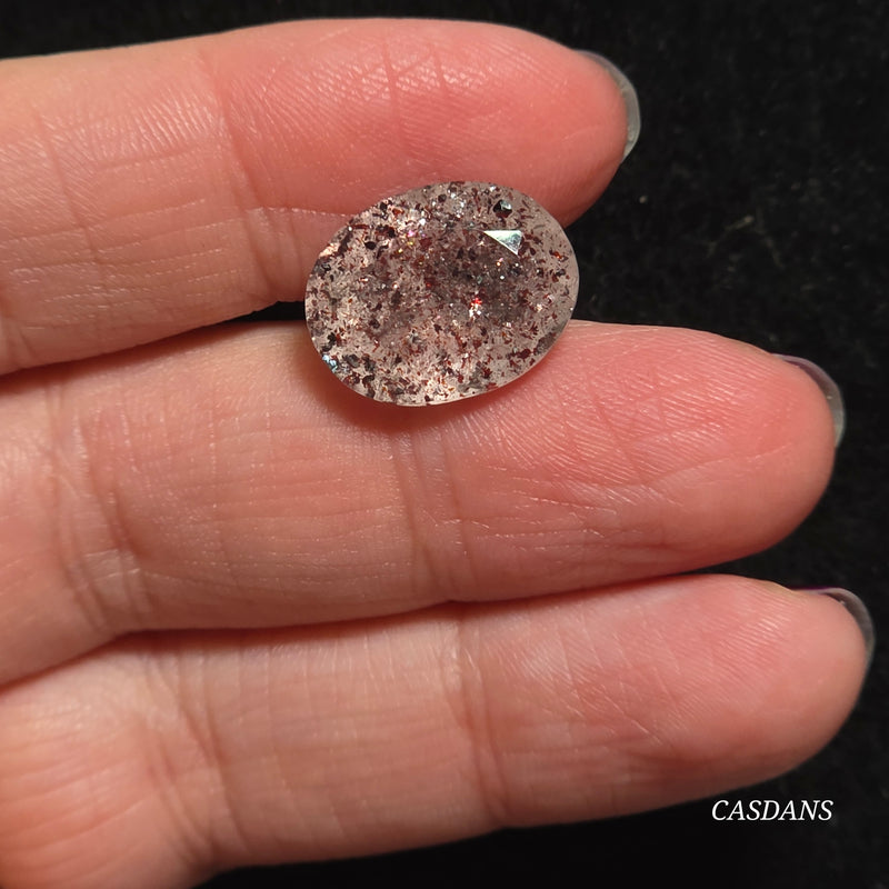 Quartz w/ Inclusions Facet (Trade Name Super 7)