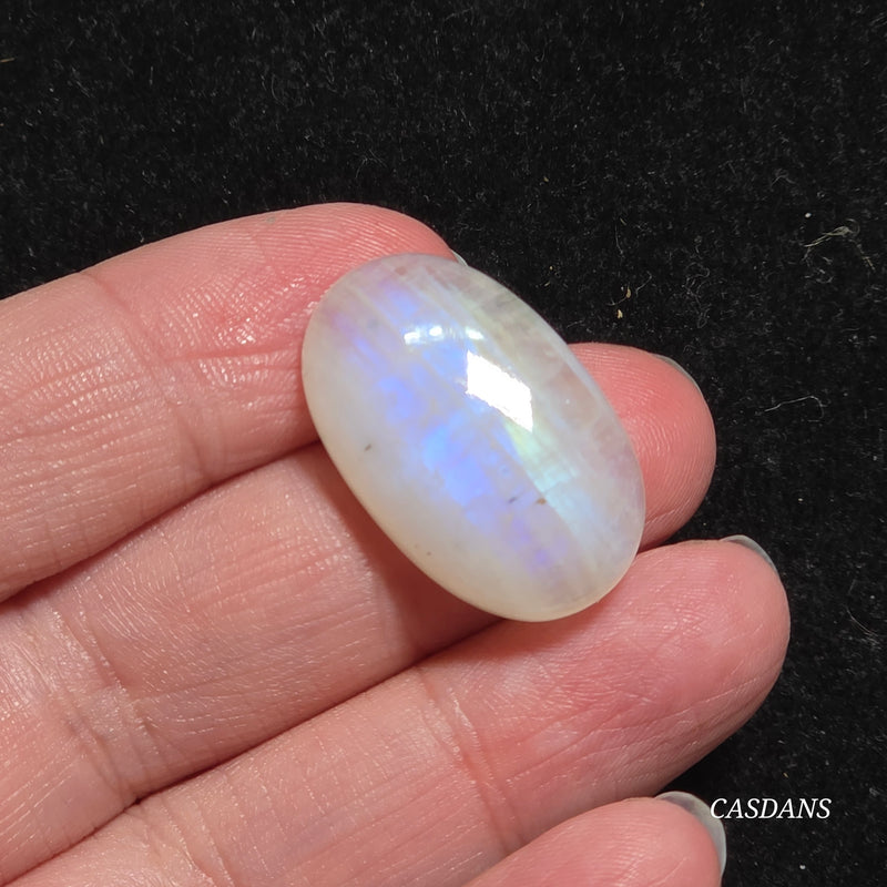 Rainbow Moonstone Cabochon