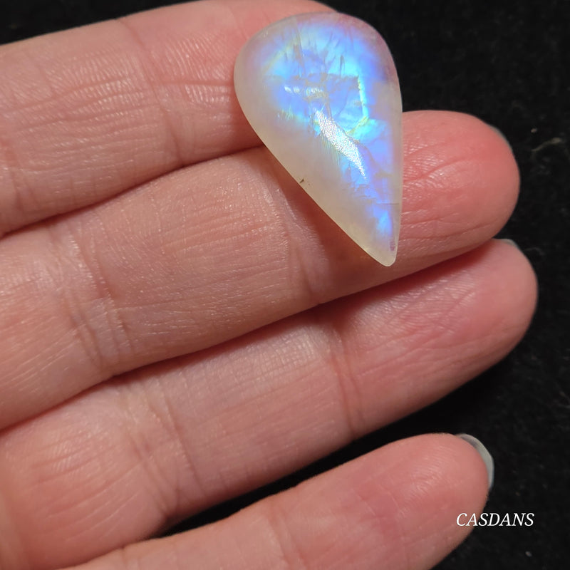 Rainbow Moonstone Cabochon
