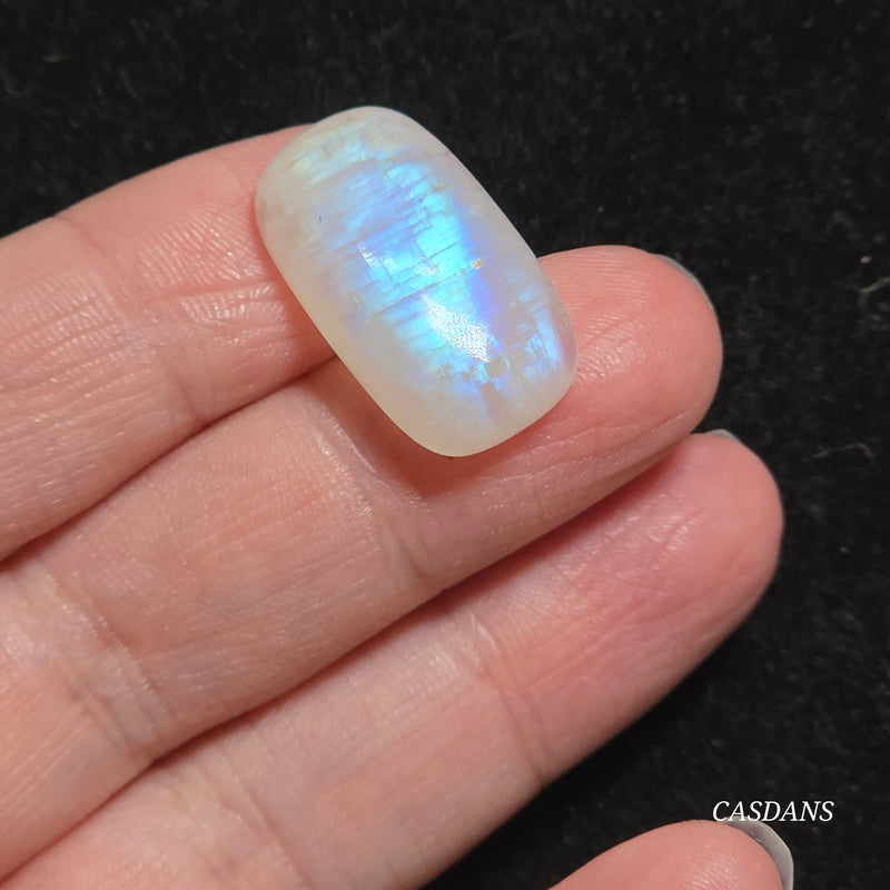 Rainbow Moonstone Cabochon