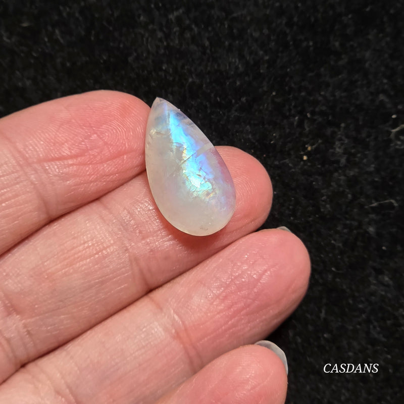 Rainbow Moonstone Cabochon