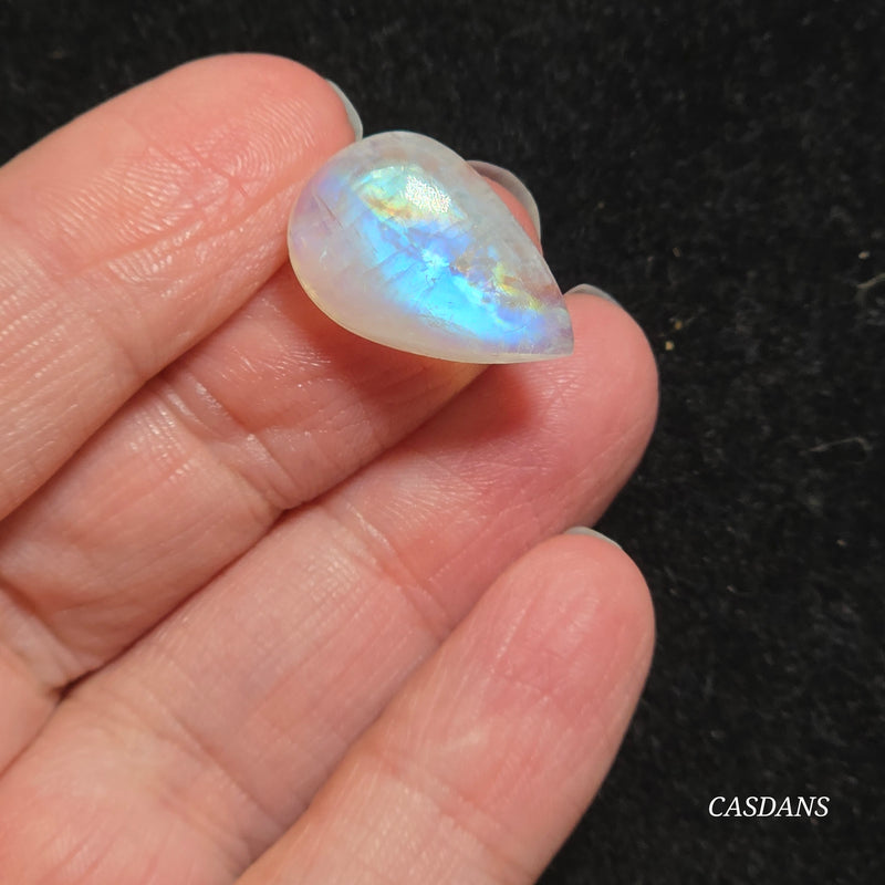 Rainbow Moonstone Cabochon