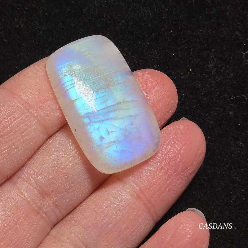 Rainbow Moonstone Cabochon