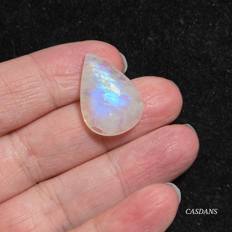 Rainbow Moonstone Cabochon