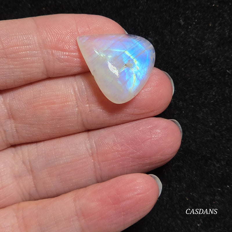 Rainbow Moonstone Cabochon
