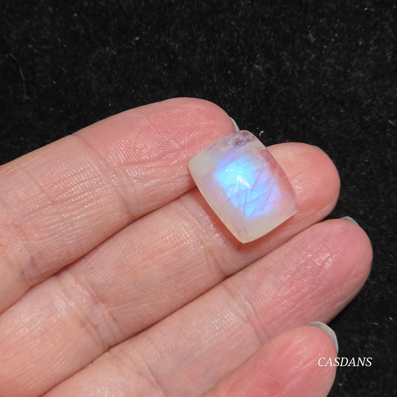 Rainbow Moonstone Cabochon