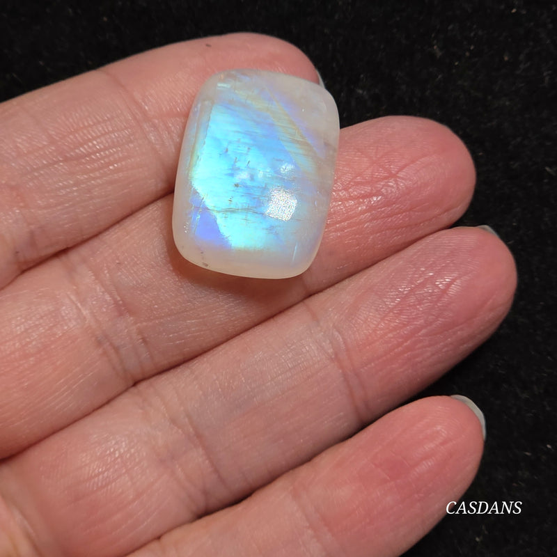 Rainbow Moonstone Cabochon