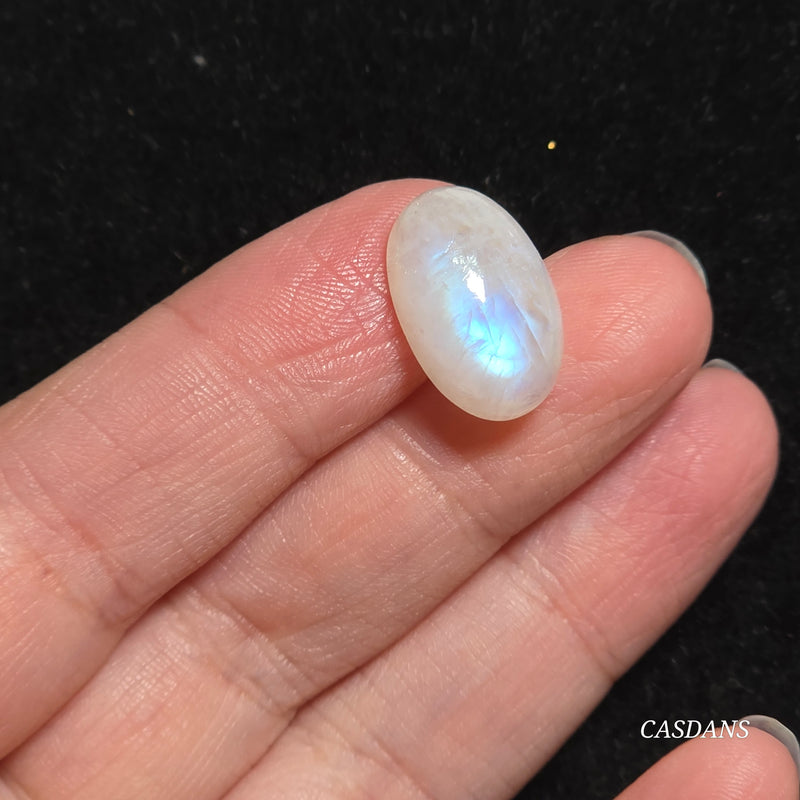 Rainbow Moonstone Cabochon