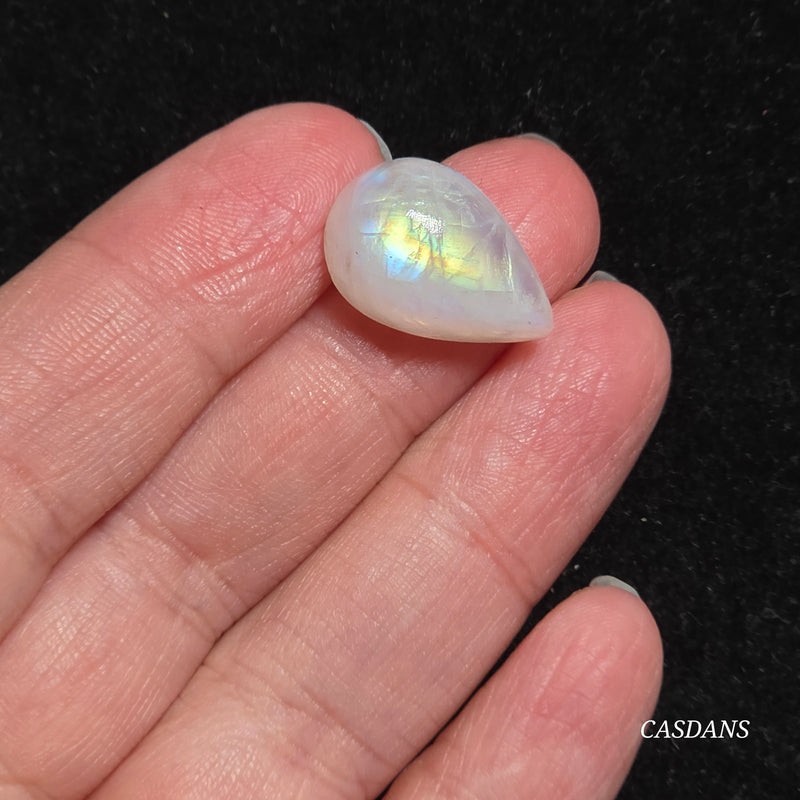 Rainbow Moonstone Cabochon
