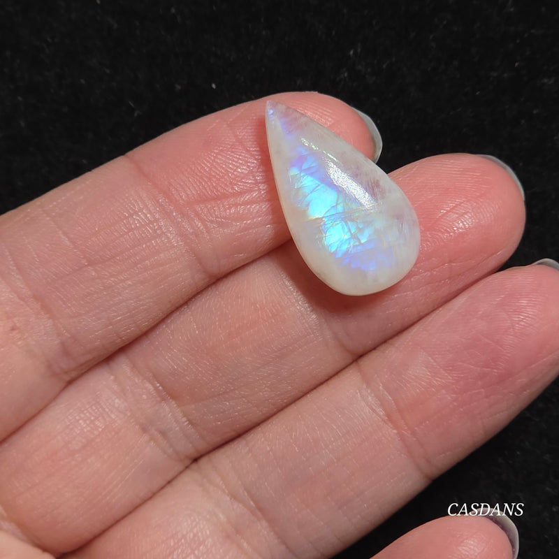 Rainbow Moonstone Cabochon