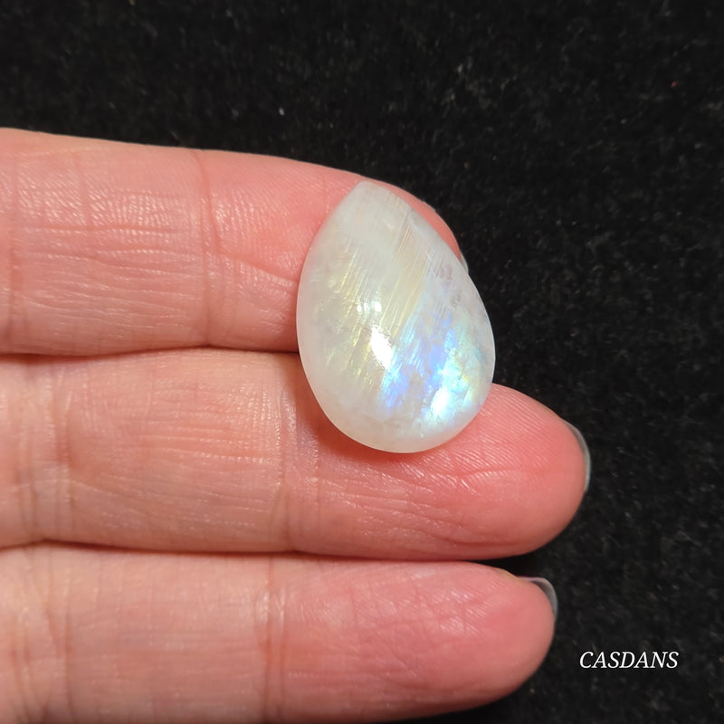 Rainbow Moonstone Cabochon
