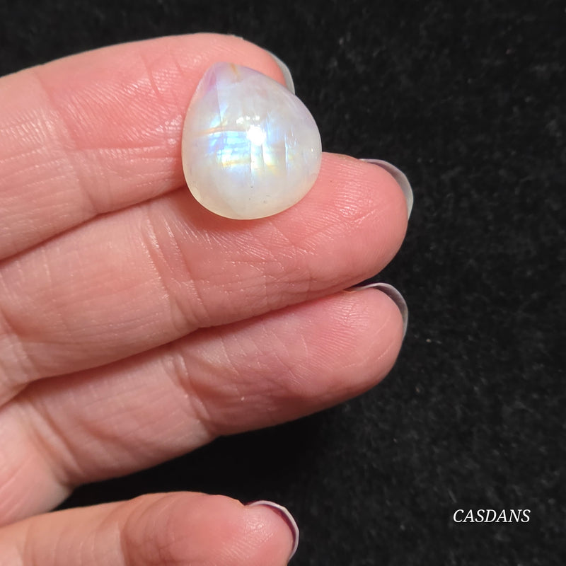Rainbow Moonstone Cabochon