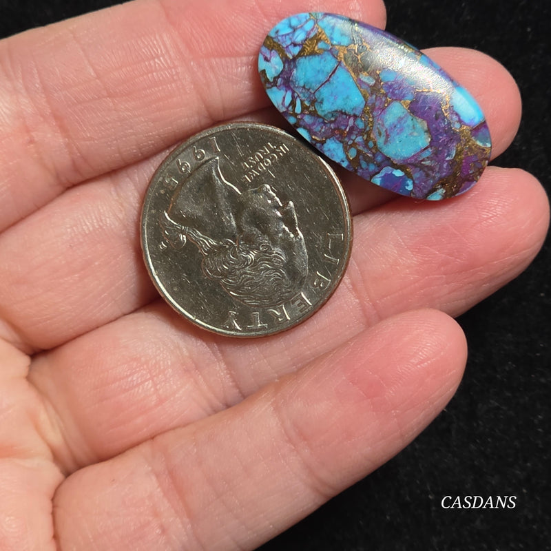 Purple Mohave Composite Cabochon
