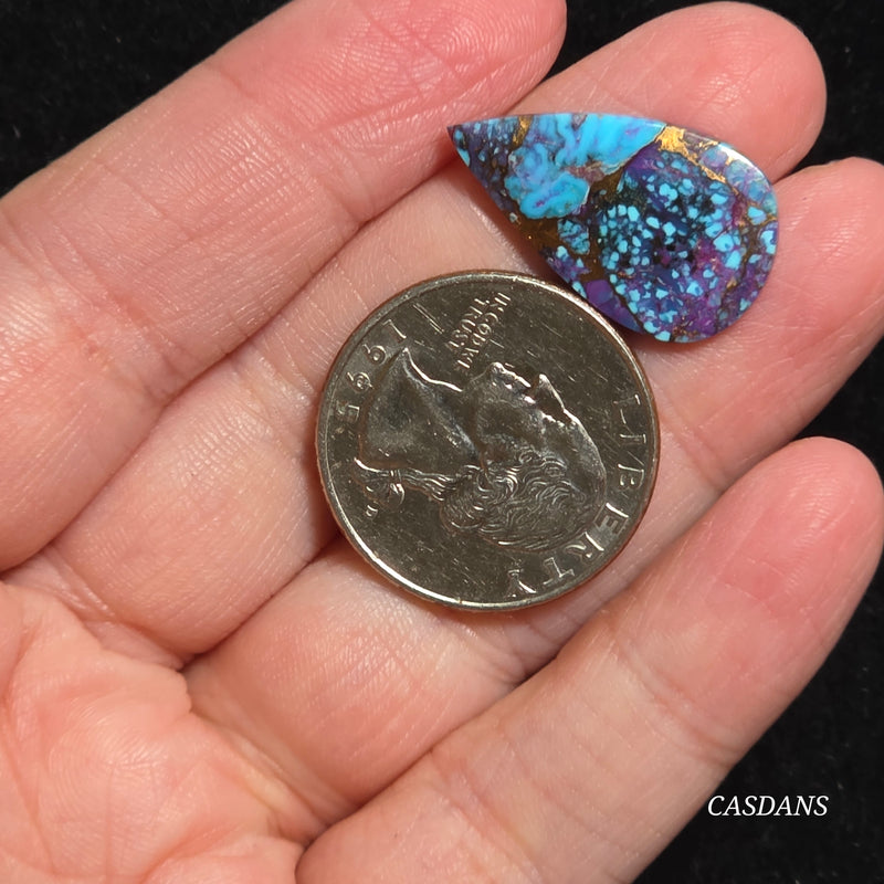 Purple Mohave Composite Cabochon