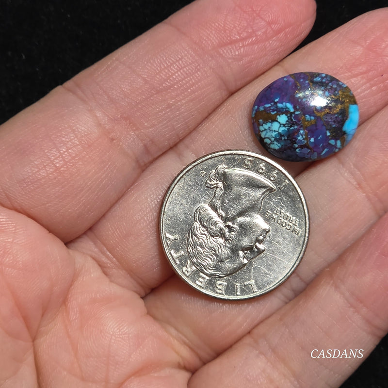 Purple Mohave Composite Cabochon