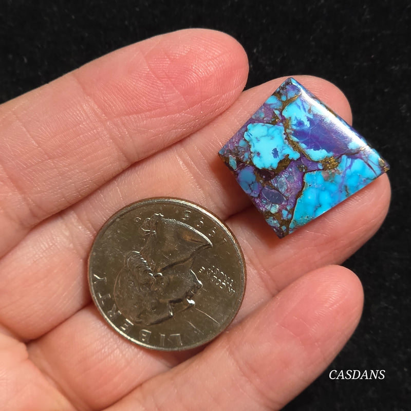 Purple Mohave Composite Cabochon