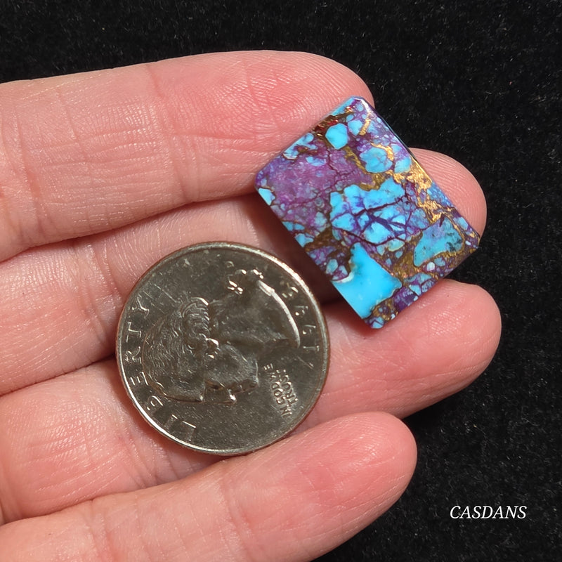 Purple Mohave Composite Cabochon