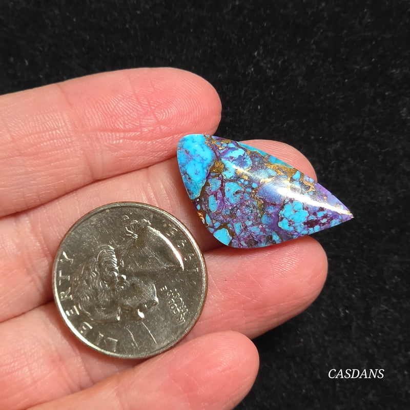 Purple Mohave Composite Cabochon