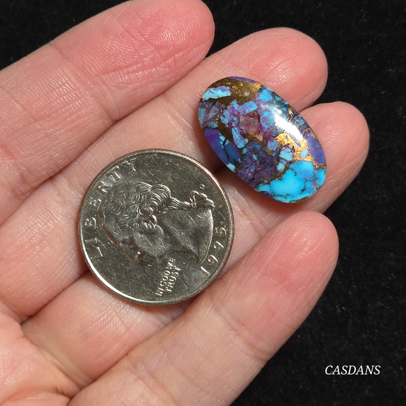 Purple Mohave Composite Cabochon