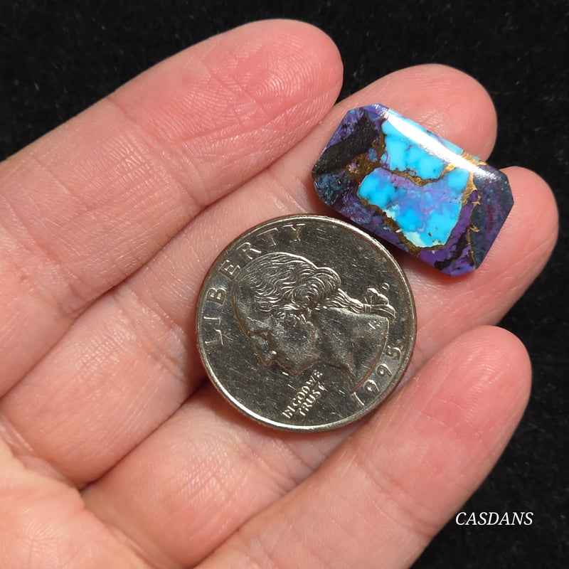 Purple Mohave Composite Cabochon