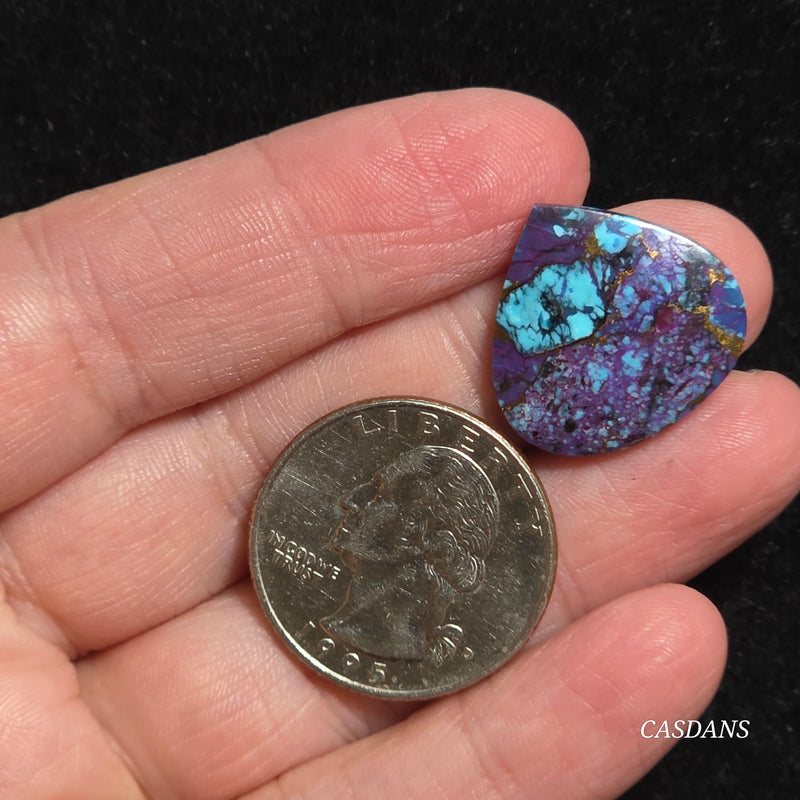 Purple Mohave Composite Cabochon