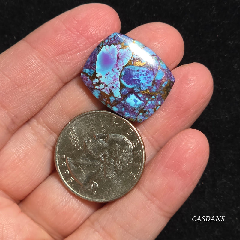 Purple Mohave Composite Cabochon