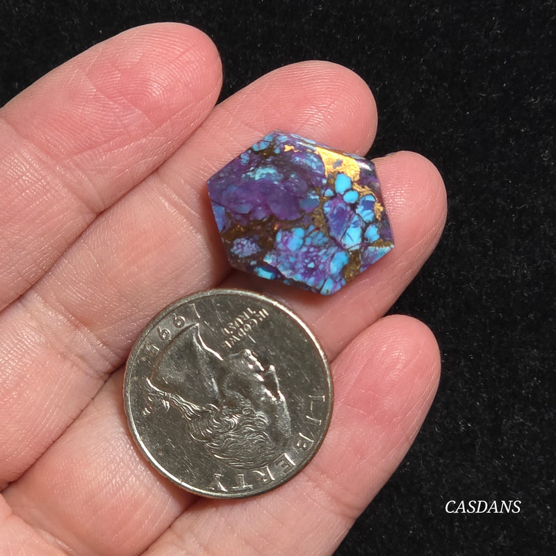 Purple Mohave Composite Cabochon