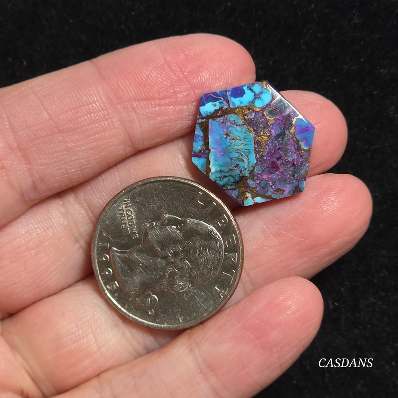 Purple Mohave Composite Cabochon