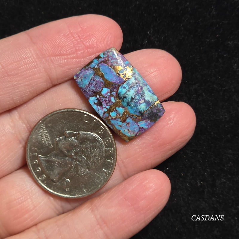 Purple Mohave Composite Cabochon