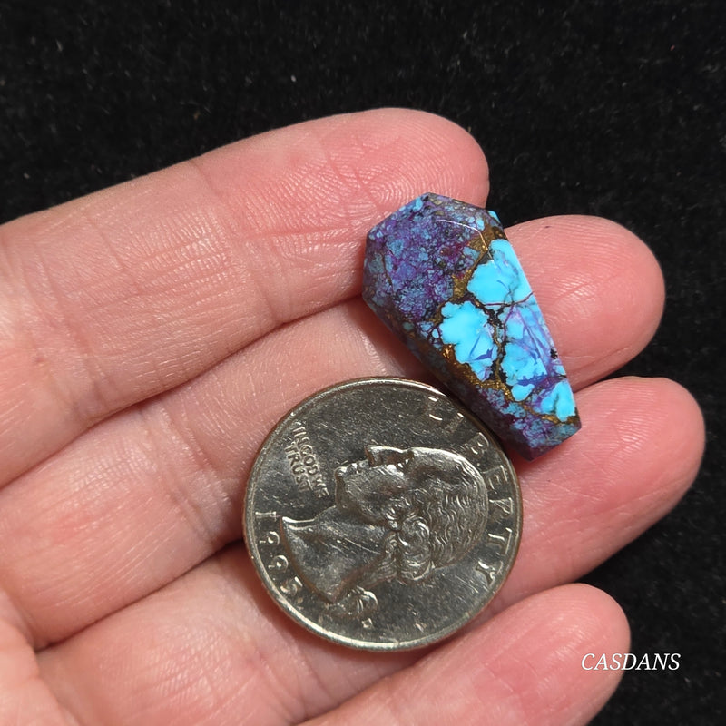 Purple Mohave Composite Cabochon